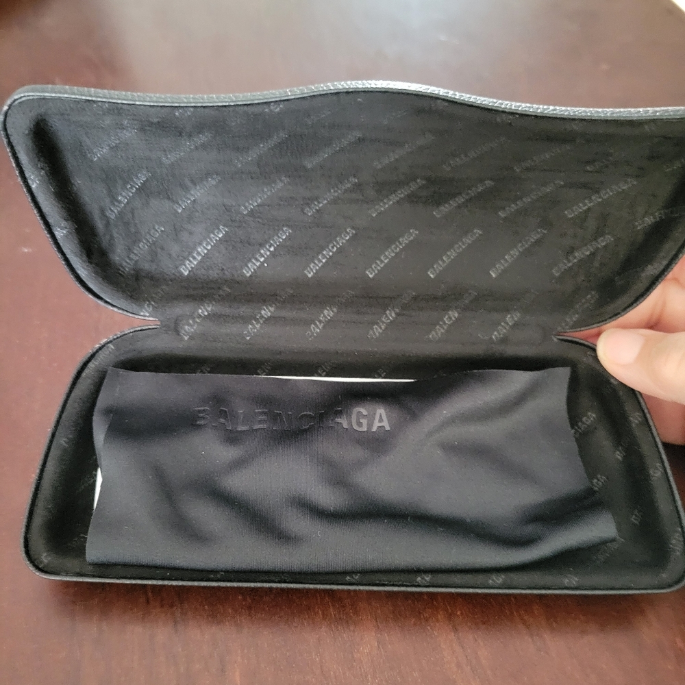 Balenciaga Black Sunglasses Case